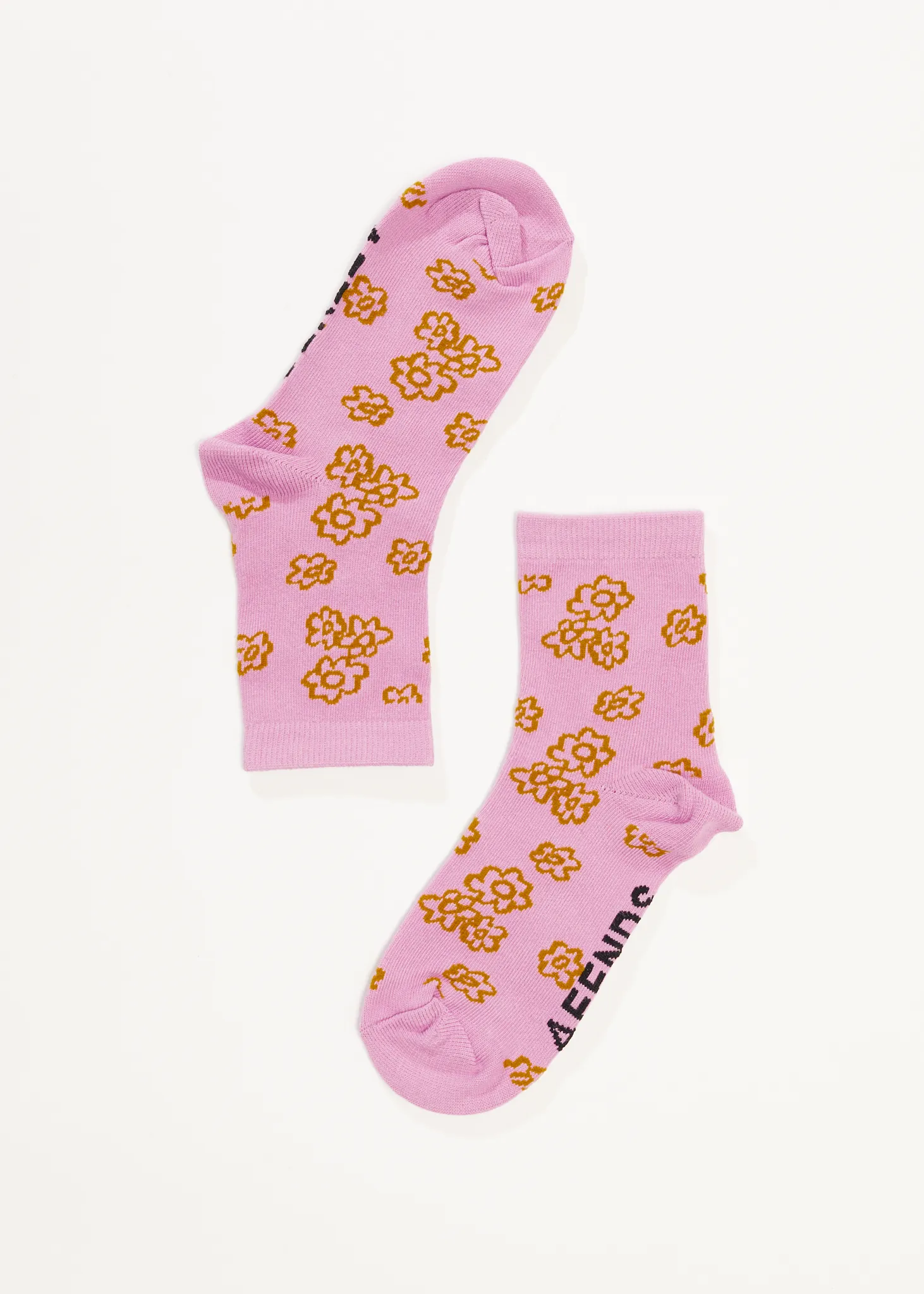 AFENDS Unisex Clara - Crew Socks - Candy