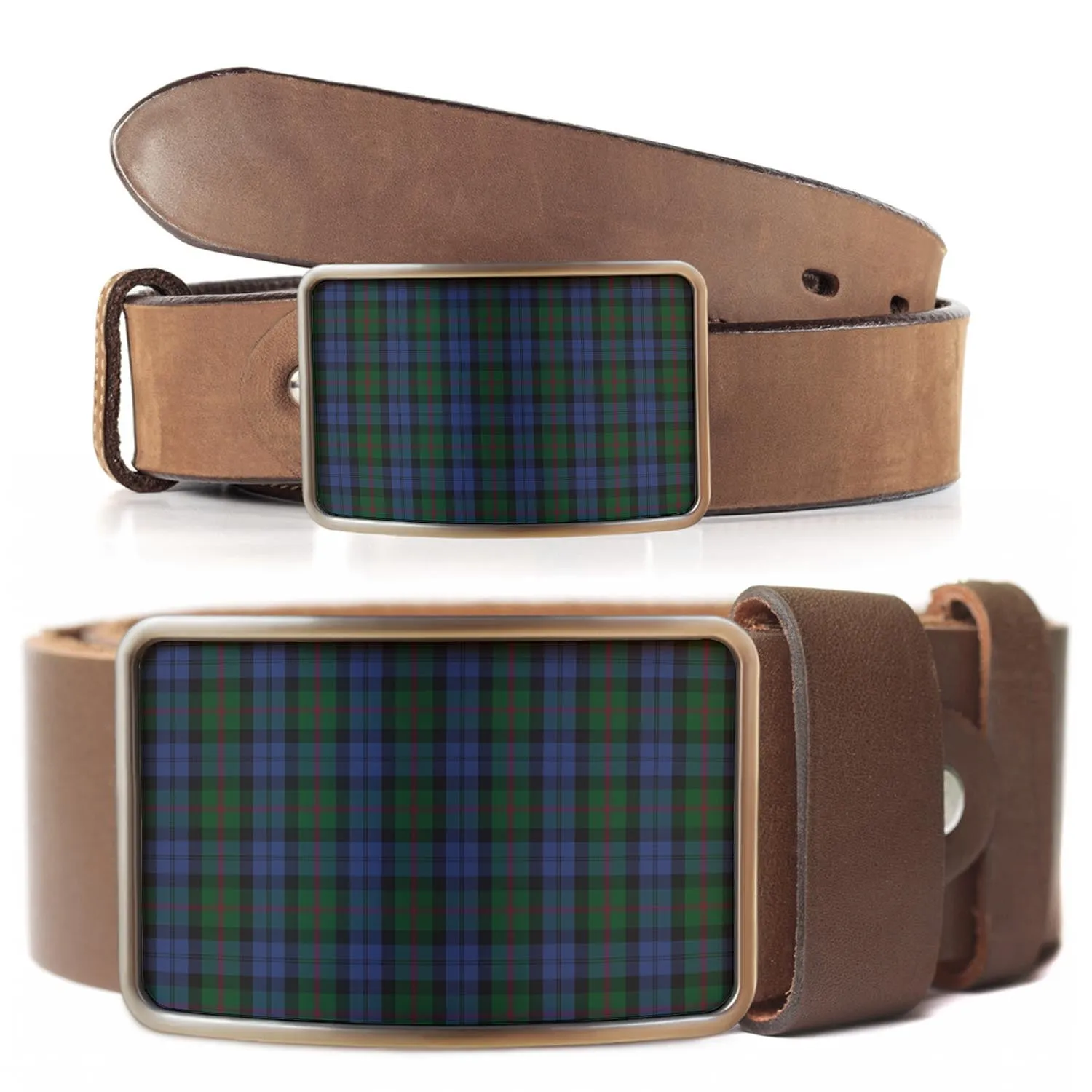 Baird Tartan Belt Buckles