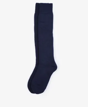 Barbour Mens Knee High Wellington Socks