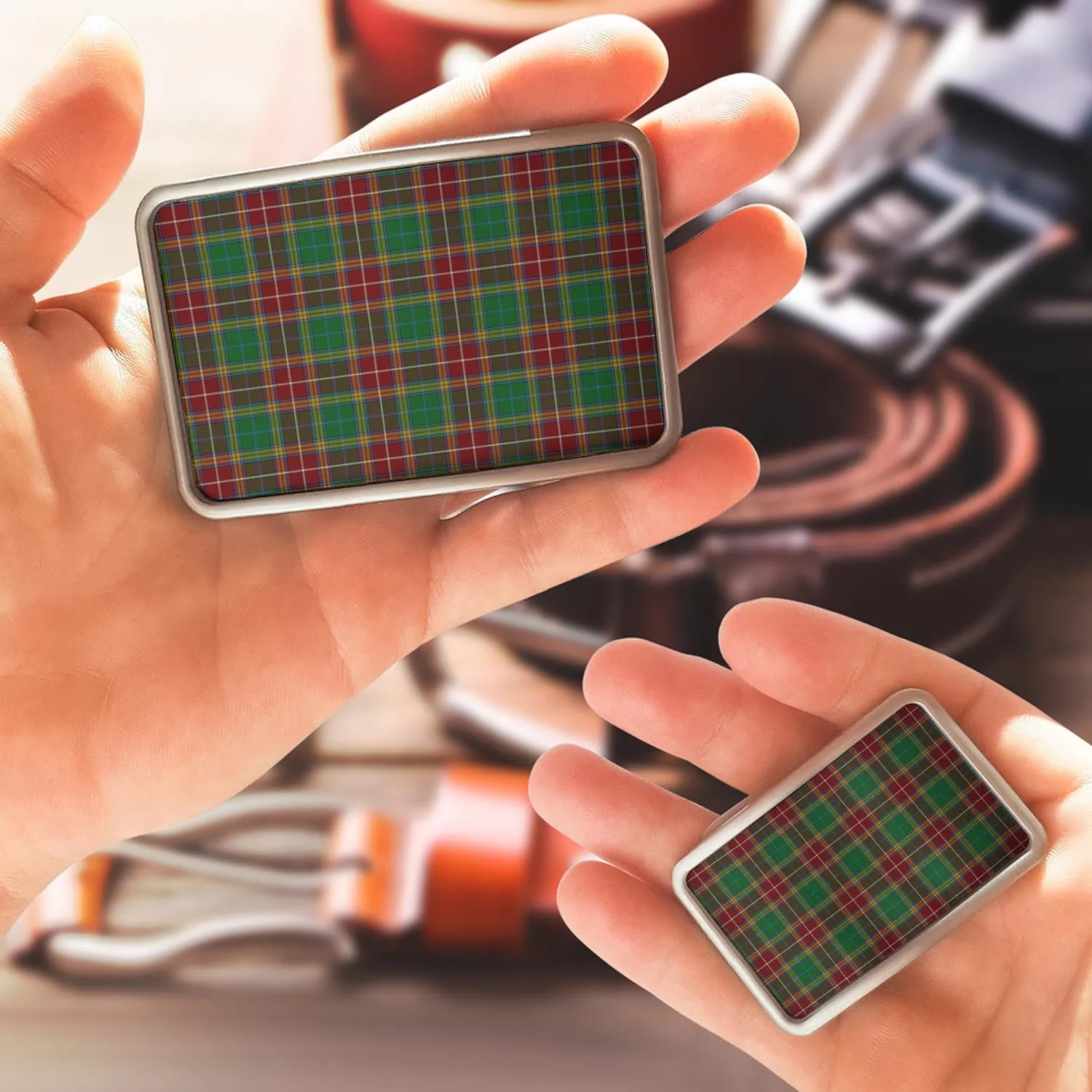 Baxter Tartan Belt Buckles