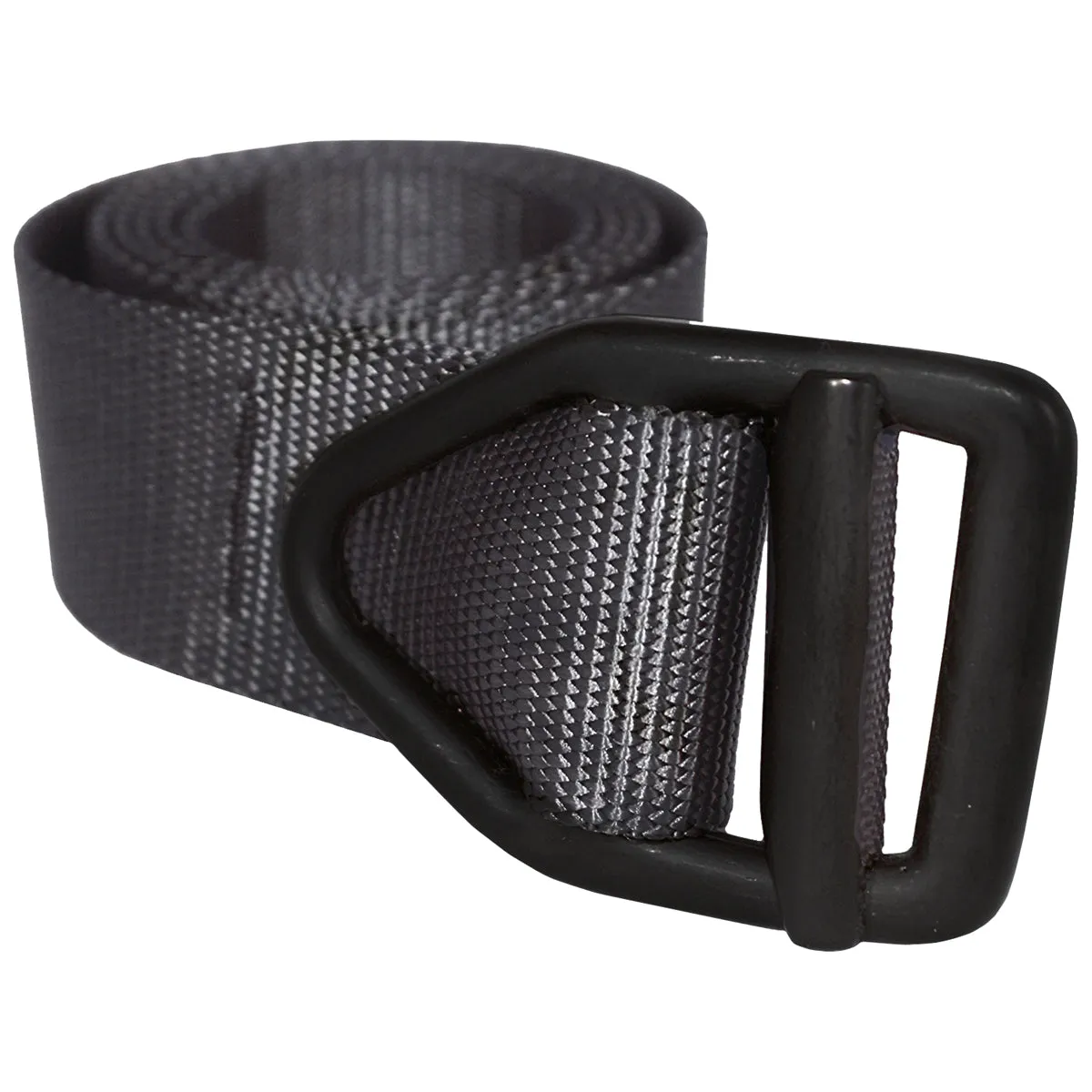 Bison Designs Last Chance Light Duty Black Buckle Belt - Graphite