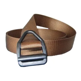 Bison Designs Last Chance LT Duty Gunmetal Buckle Belt - Coyote Brown