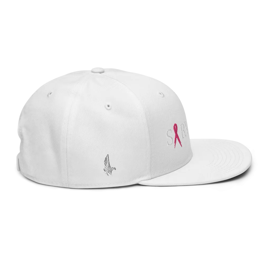 Breast Cancer Survivor Snapback Hat