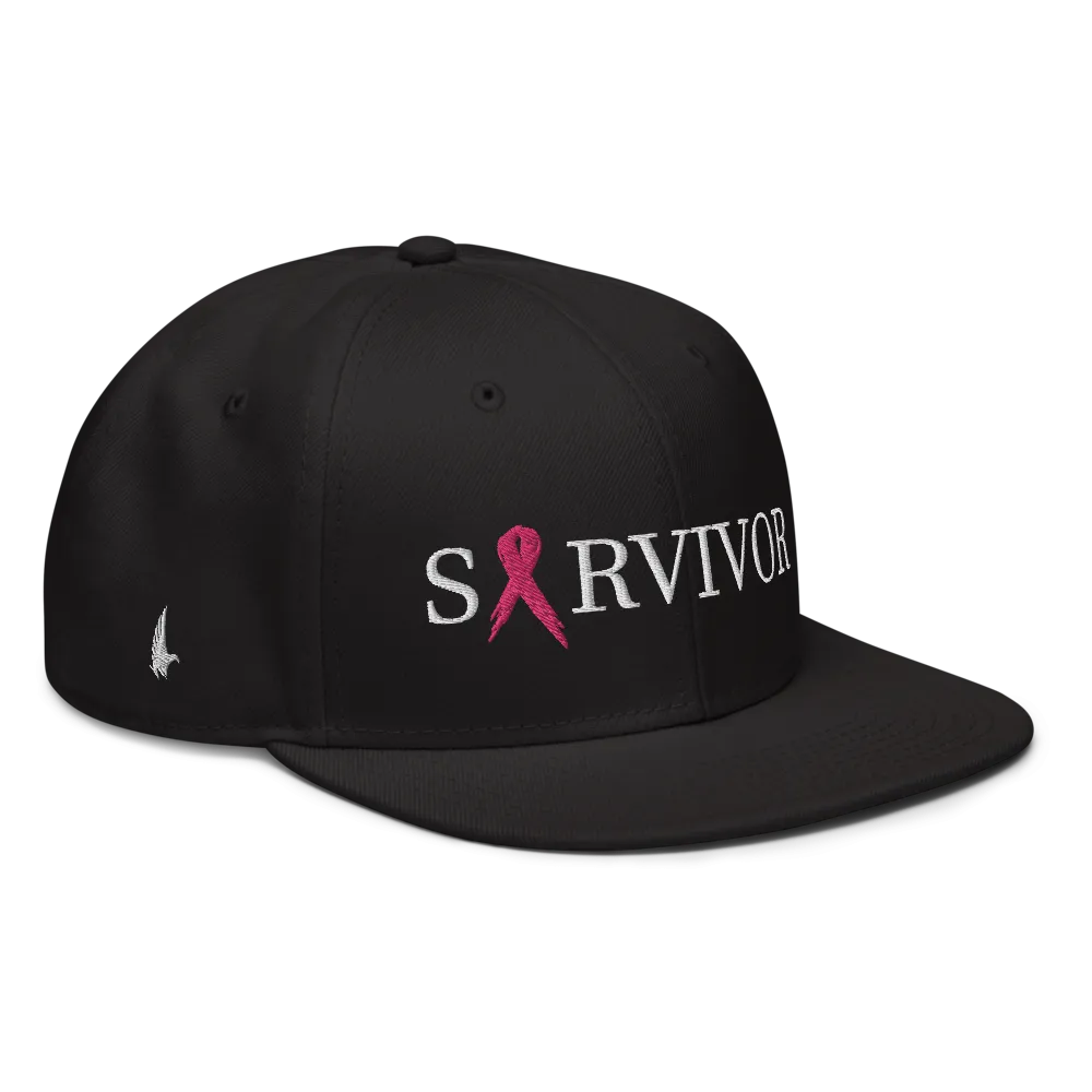 Breast Cancer Survivor Snapback Hat