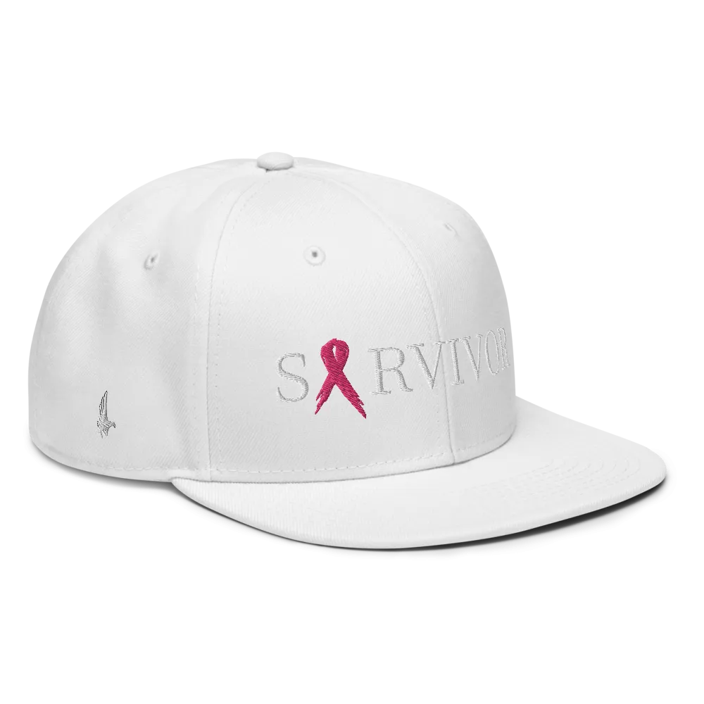 Breast Cancer Survivor Snapback Hat