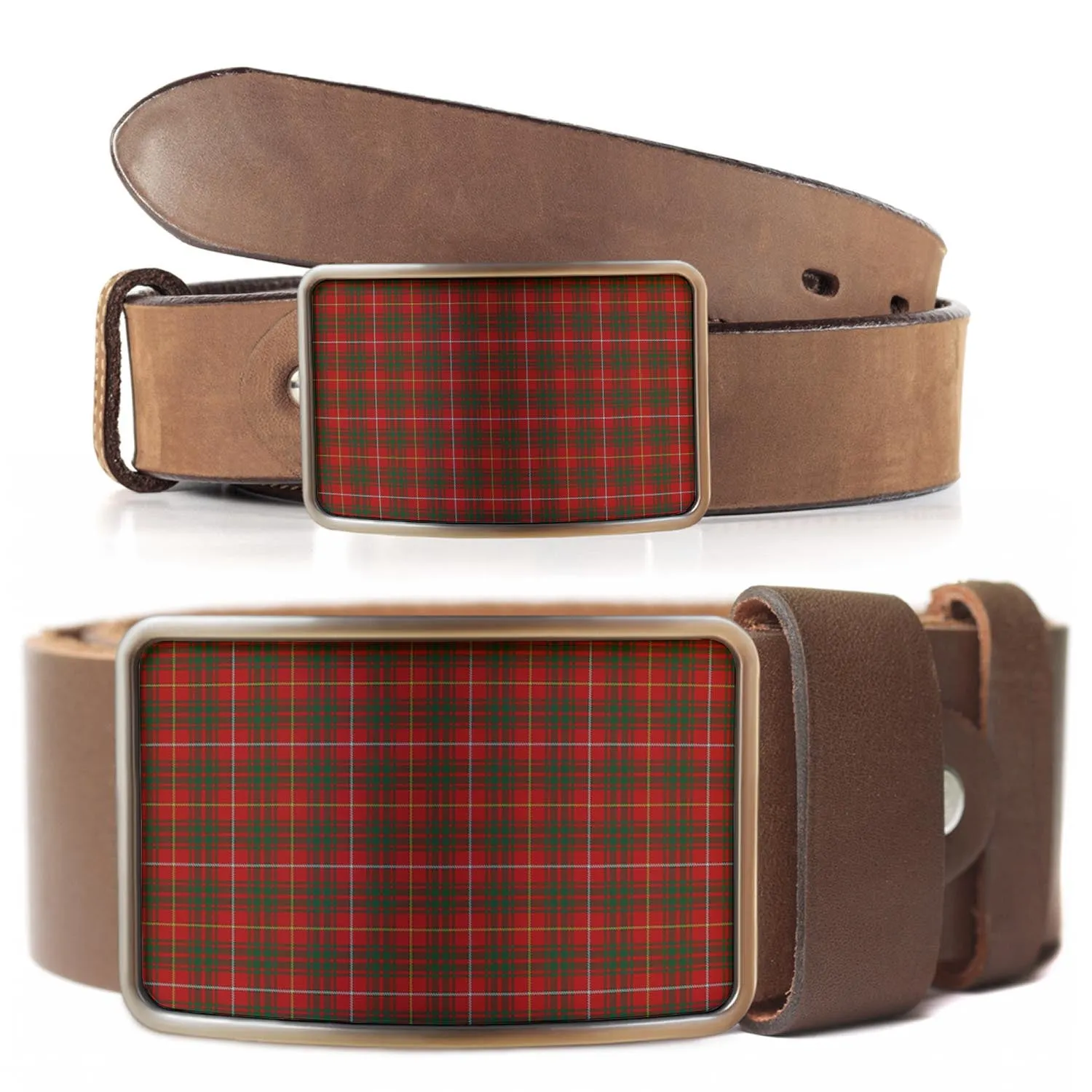 Bruce Tartan Belt Buckles