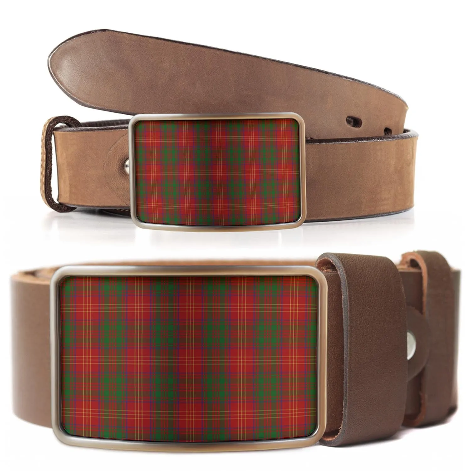 Burns Tartan Belt Buckles