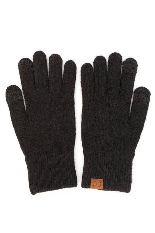 C.C soft recycled yarn gloves