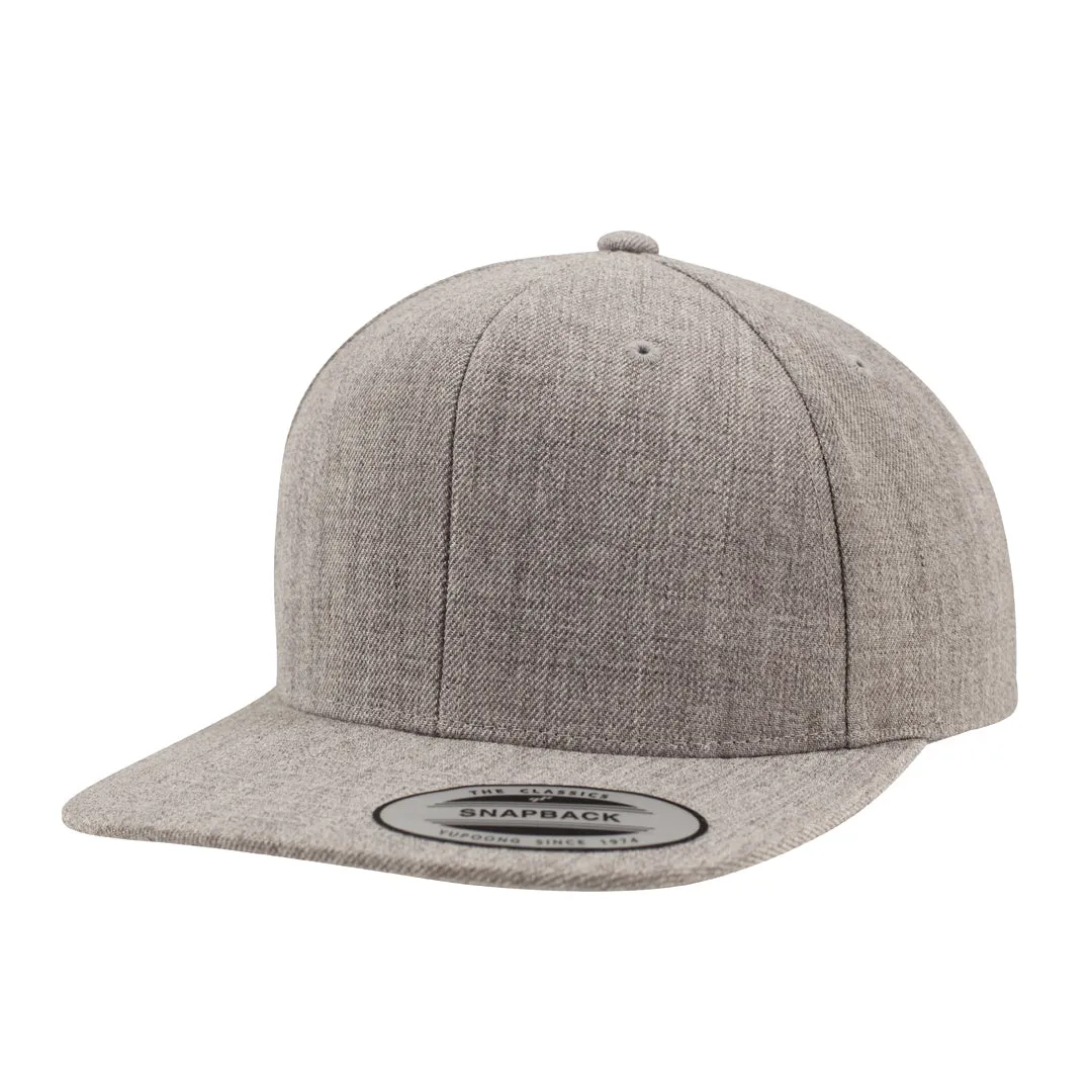 Classic Snapback Flat Visor Hat