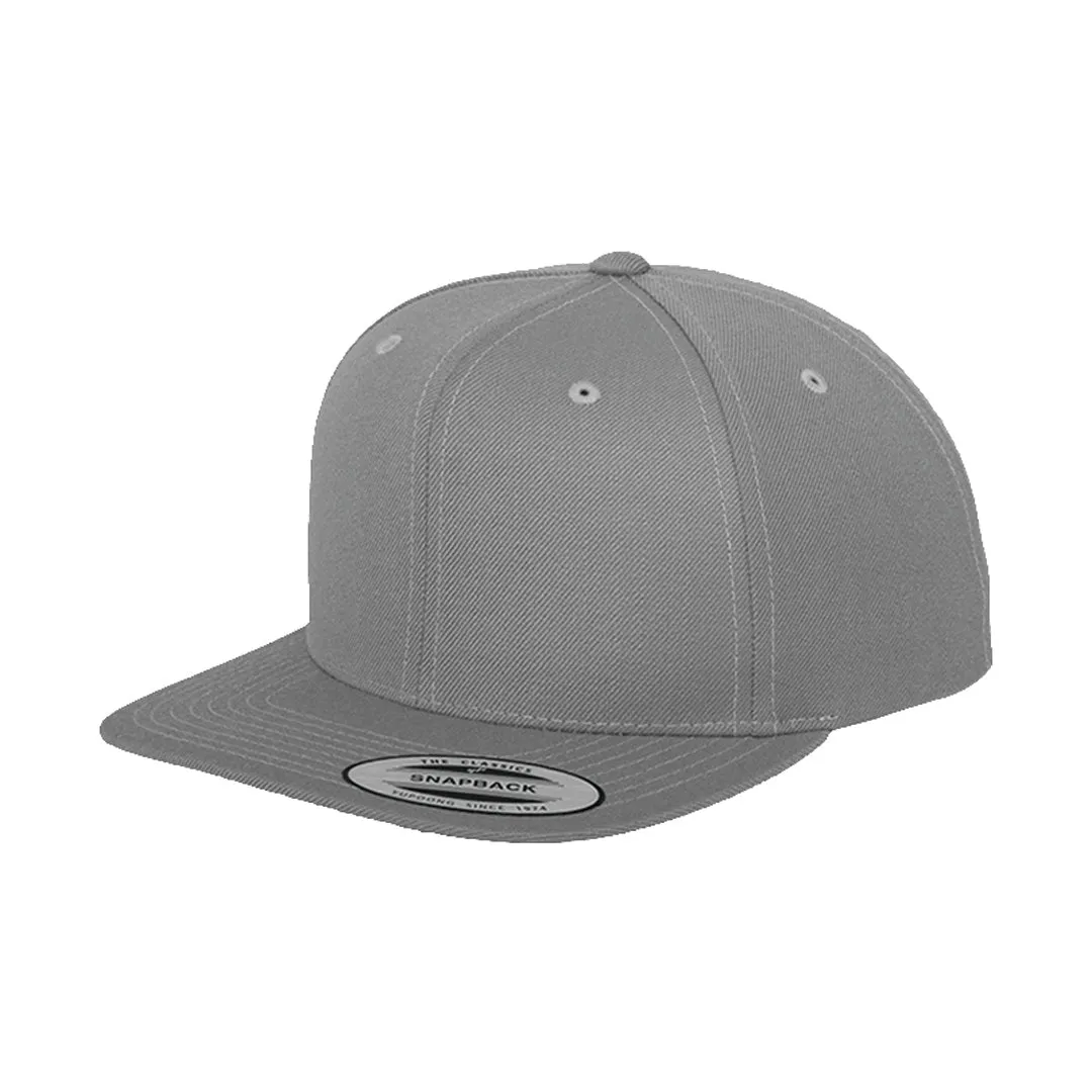 Classic Snapback Flat Visor Hat