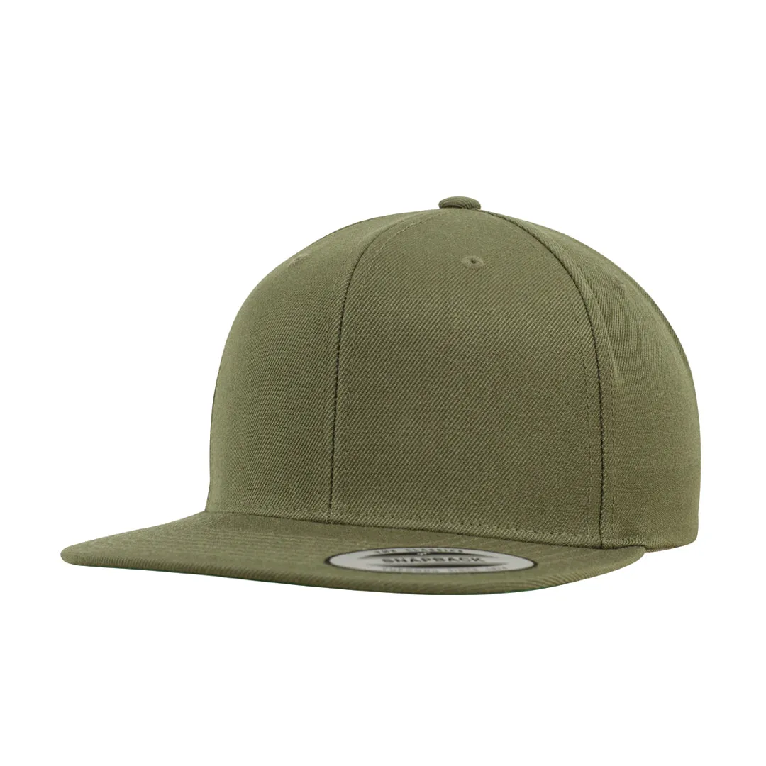 Classic Snapback Flat Visor Hat