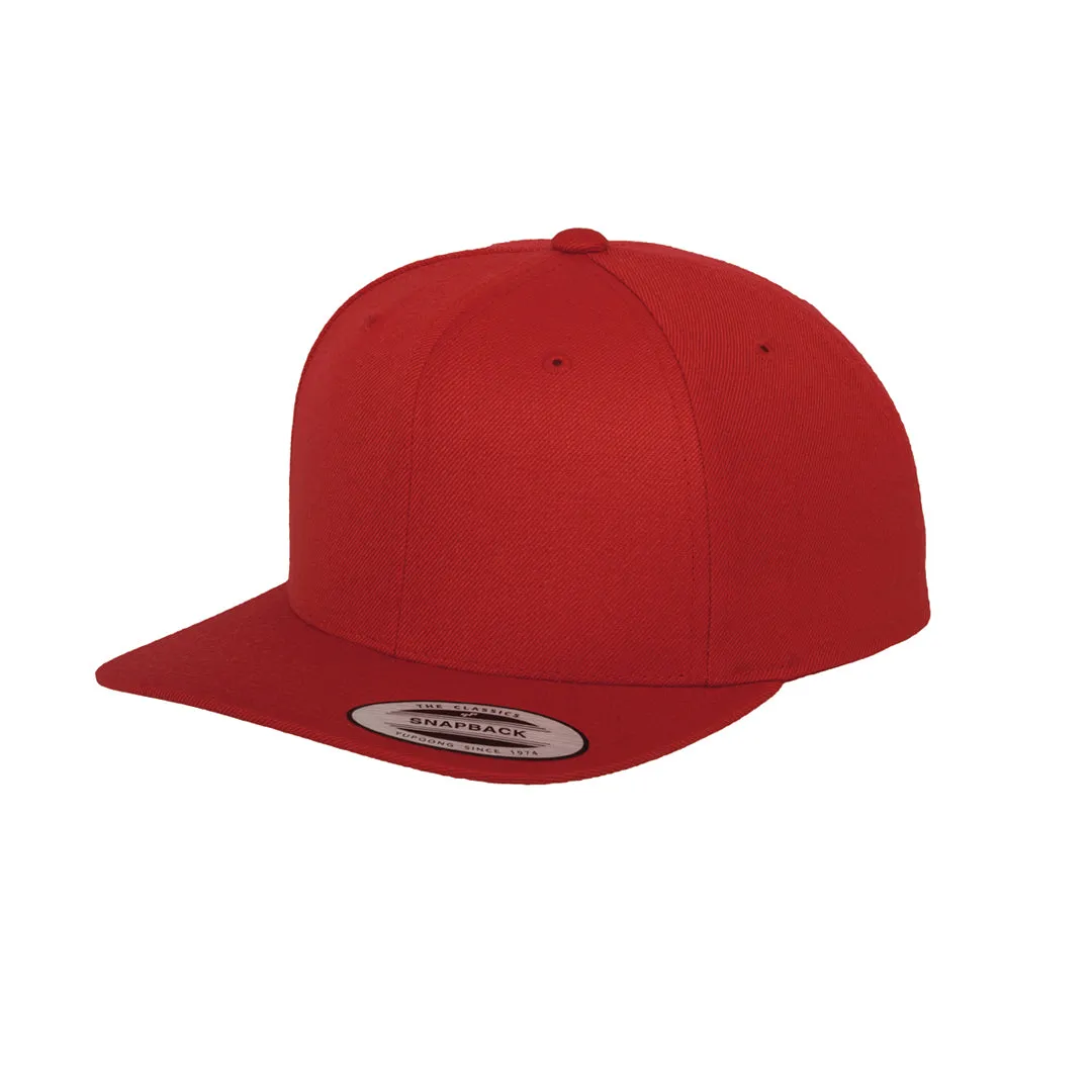 Classic Snapback Flat Visor Hat