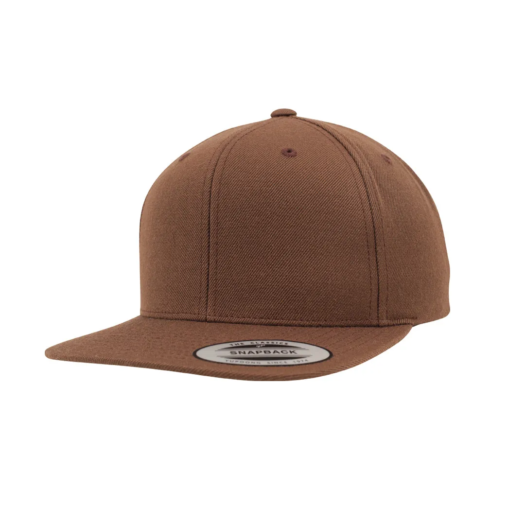 Classic Snapback Flat Visor Hat