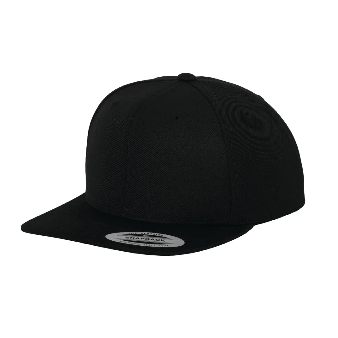 Classic Snapback Flat Visor Hat