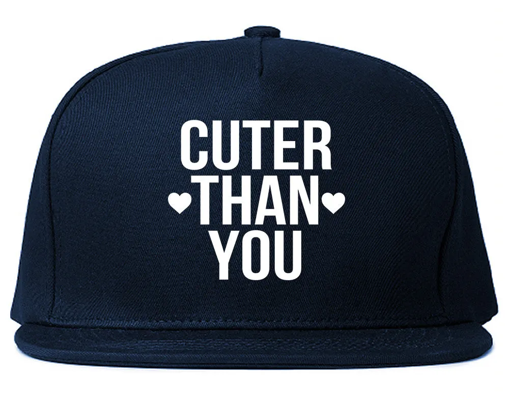 Cuter Than You Heart Snapback Hat