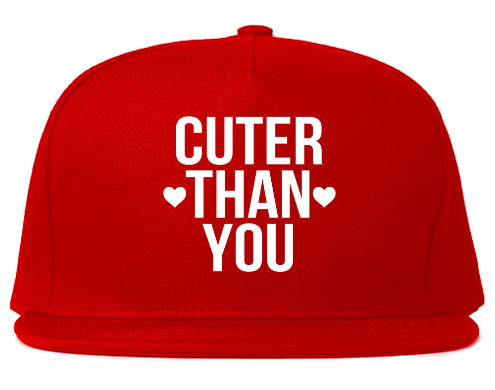 Cuter Than You Heart Snapback Hat