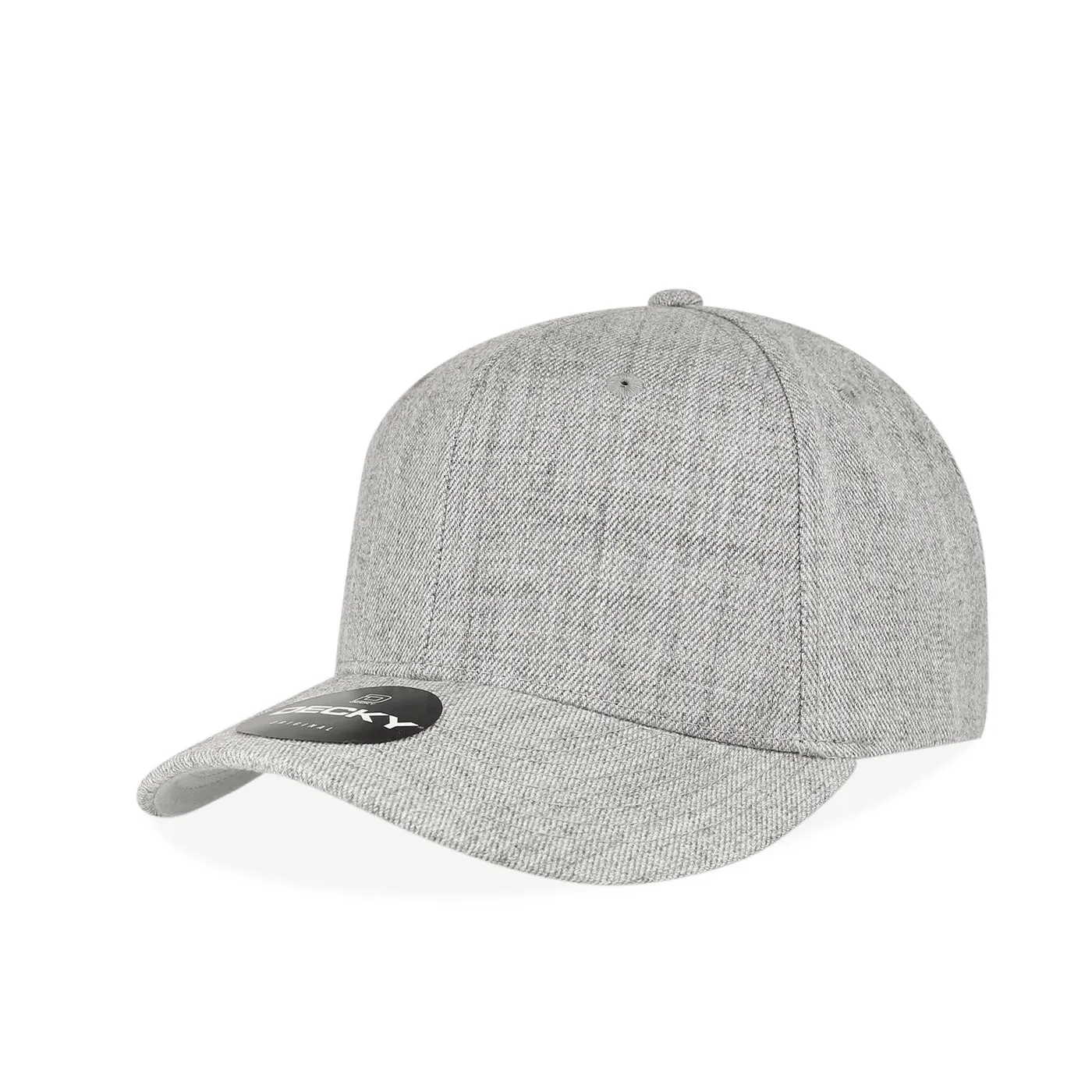 Decky 1015 6 Panel Mid Profile, Structured Snapback Hat