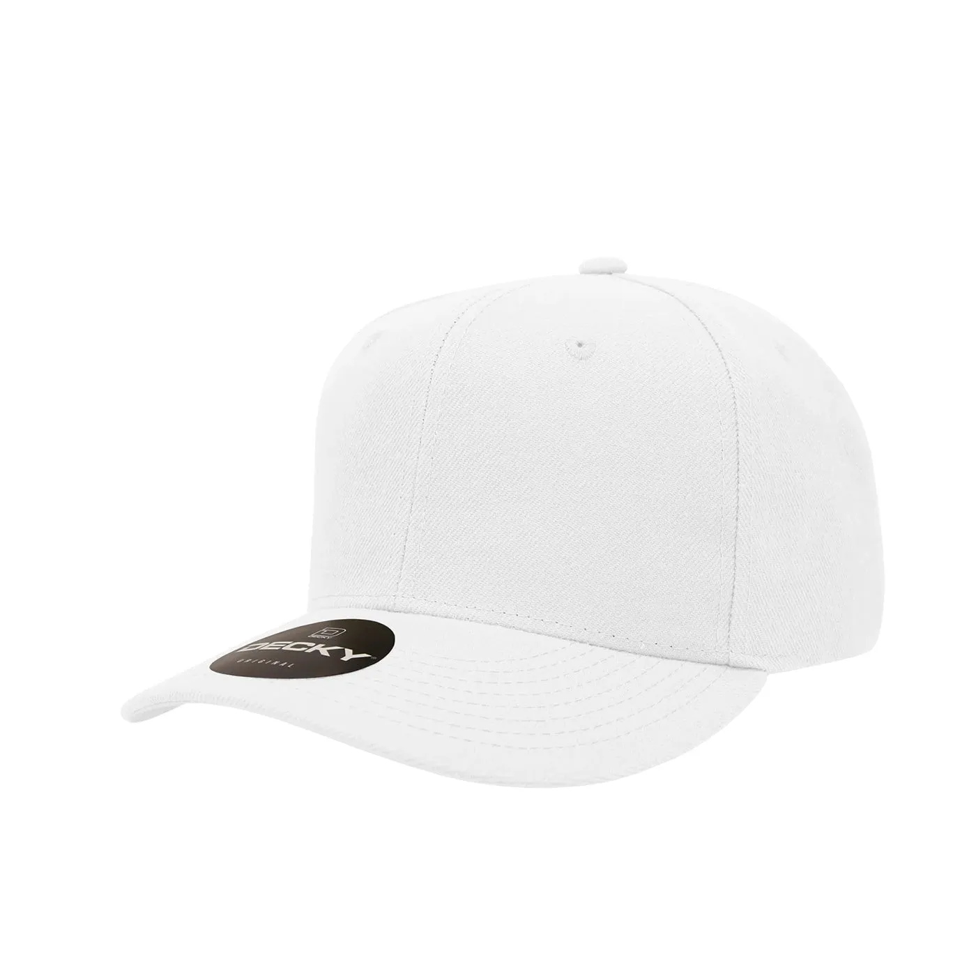 Decky 1015 6 Panel Mid Profile, Structured Snapback Hat