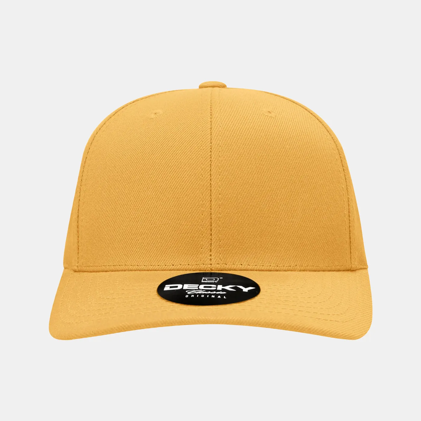 Decky 1015 6 Panel Mid Profile, Structured Snapback Hat