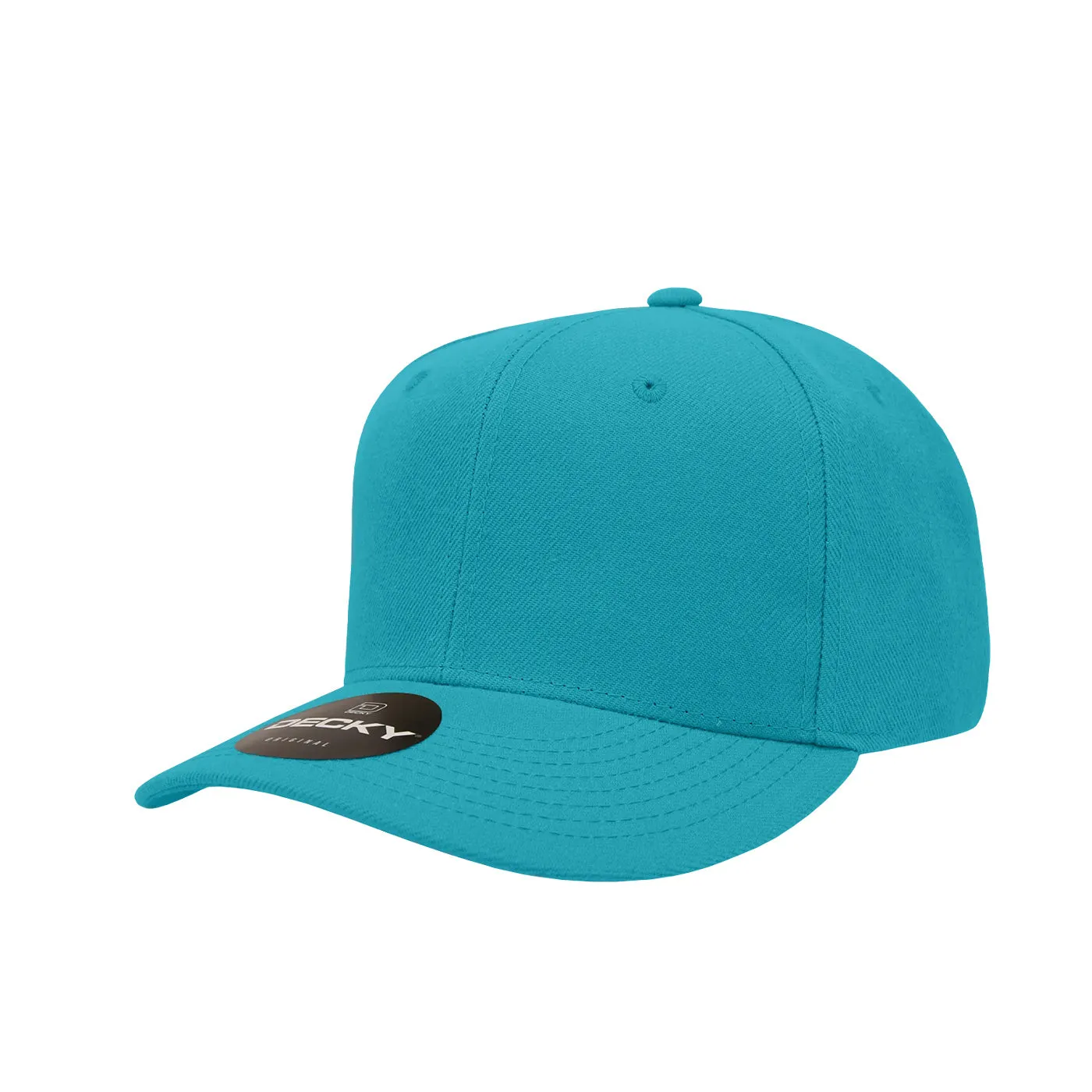 Decky 1015 6 Panel Mid Profile, Structured Snapback Hat