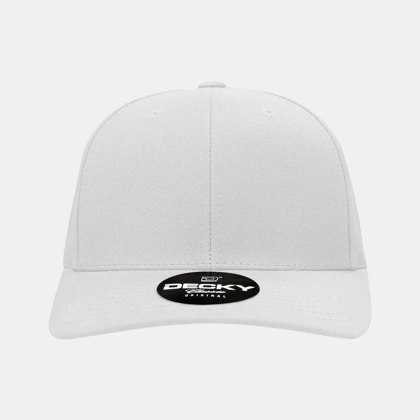 Decky 1015 6 Panel Mid Profile, Structured Snapback Hat