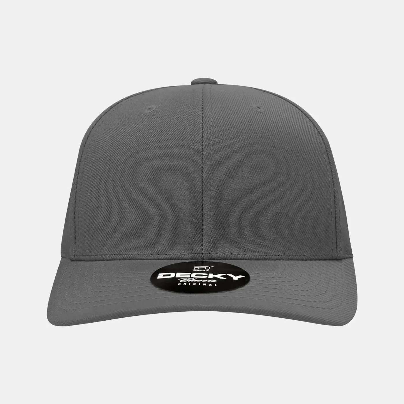 Decky 1015 6 Panel Mid Profile, Structured Snapback Hat