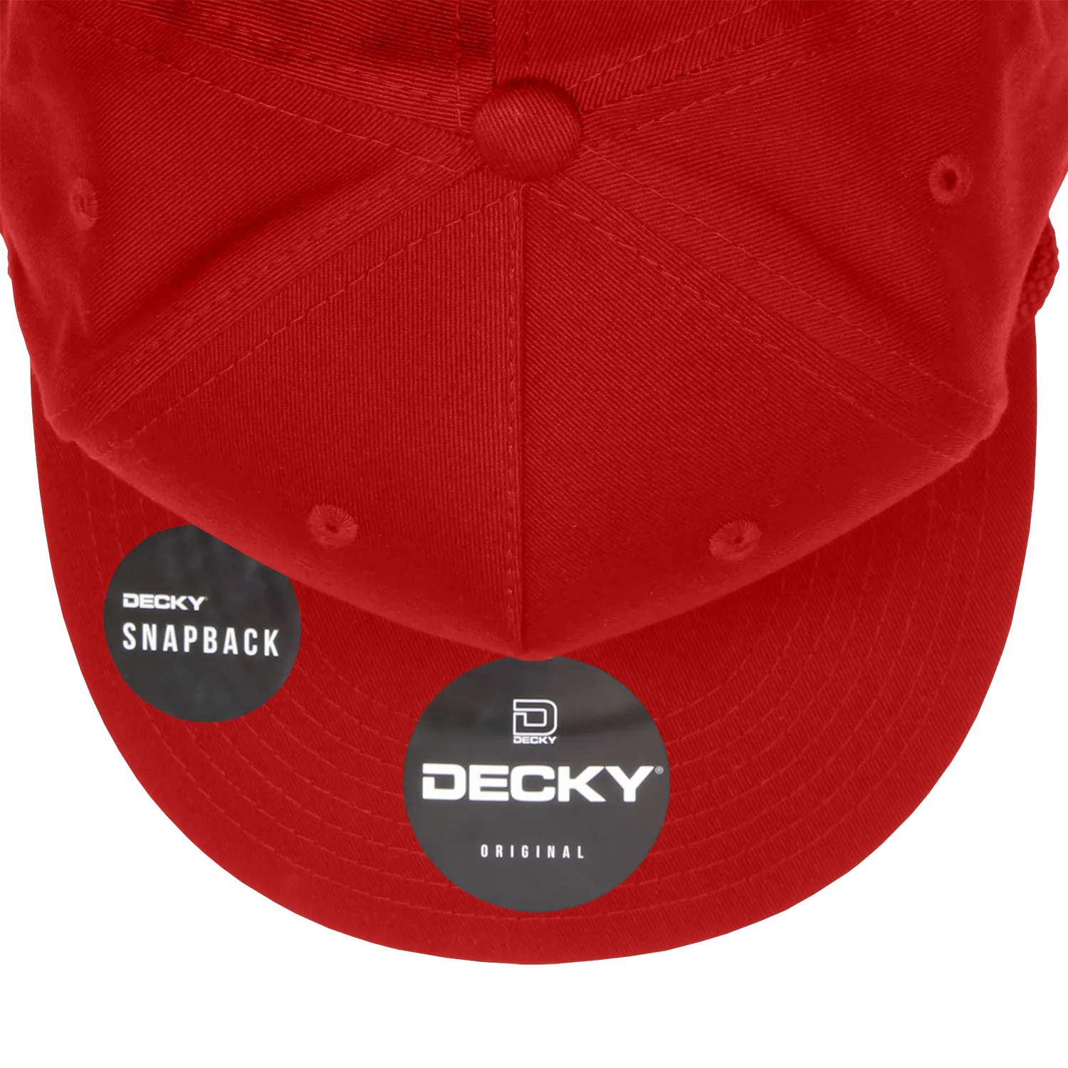 Decky 1041 Classic Flat Bill Golf Hat with Rope, Snapback - Pallet Pricing