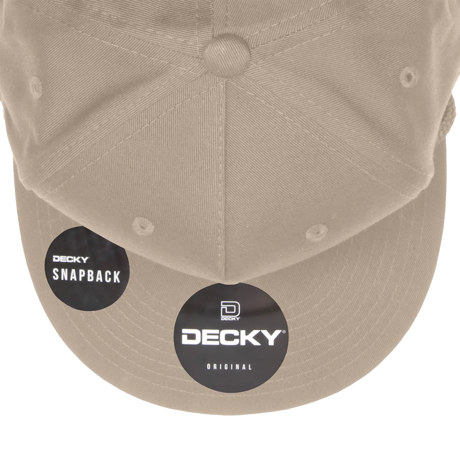 Decky 1041 Classic Flat Bill Golf Hat with Rope, Snapback - Pallet Pricing