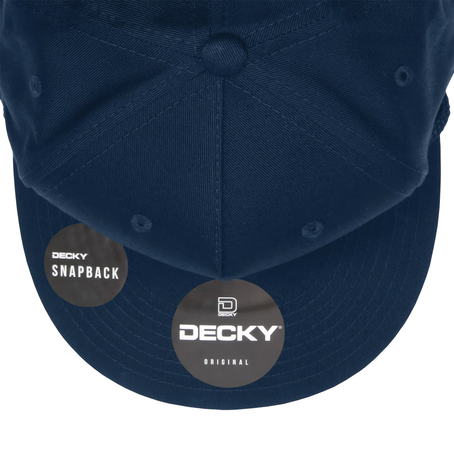 Decky 1041 Classic Flat Bill Golf Hat with Rope, Snapback - Pallet Pricing