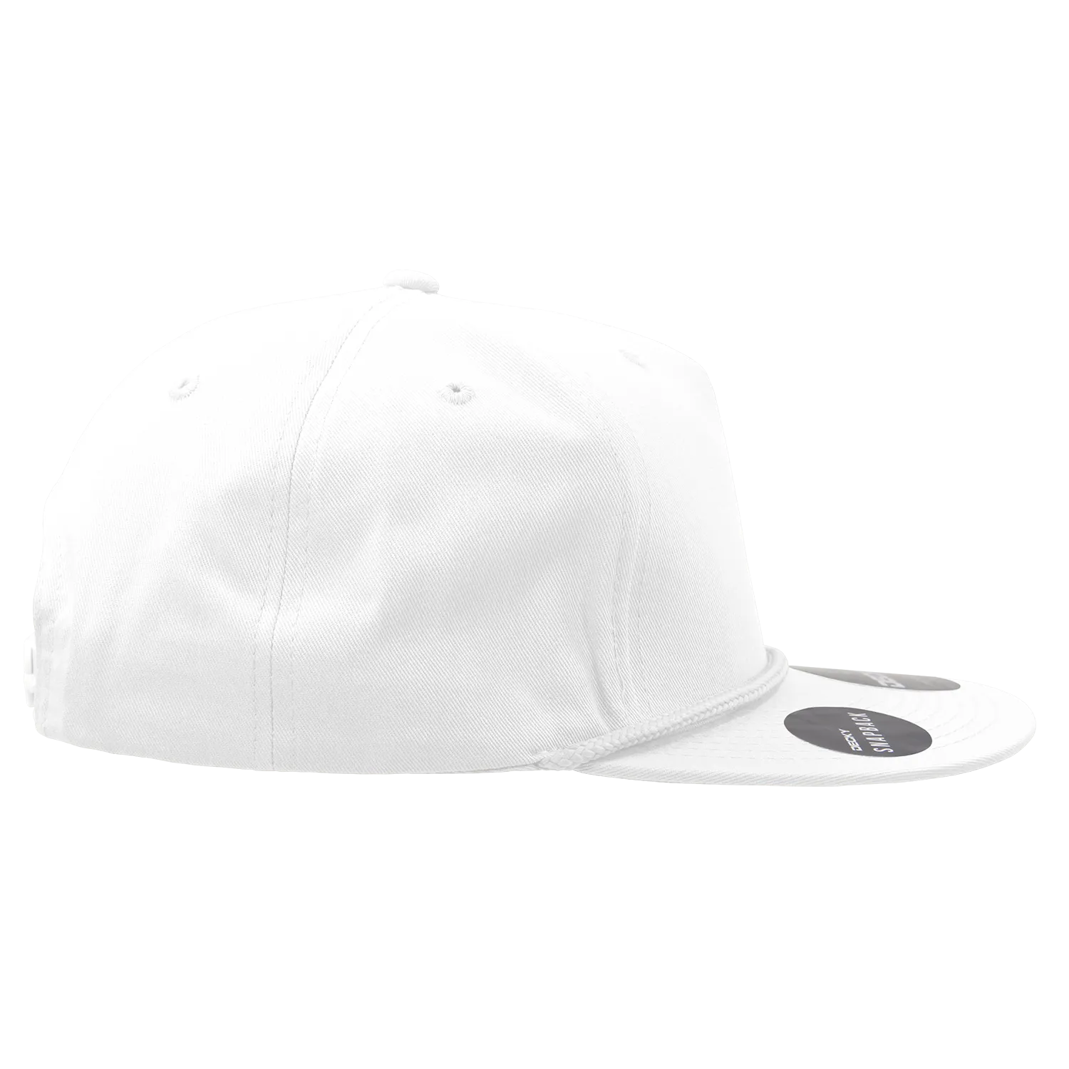 Decky 1041 Classic Flat Bill Golf Hat with Rope, Snapback - Pallet Pricing