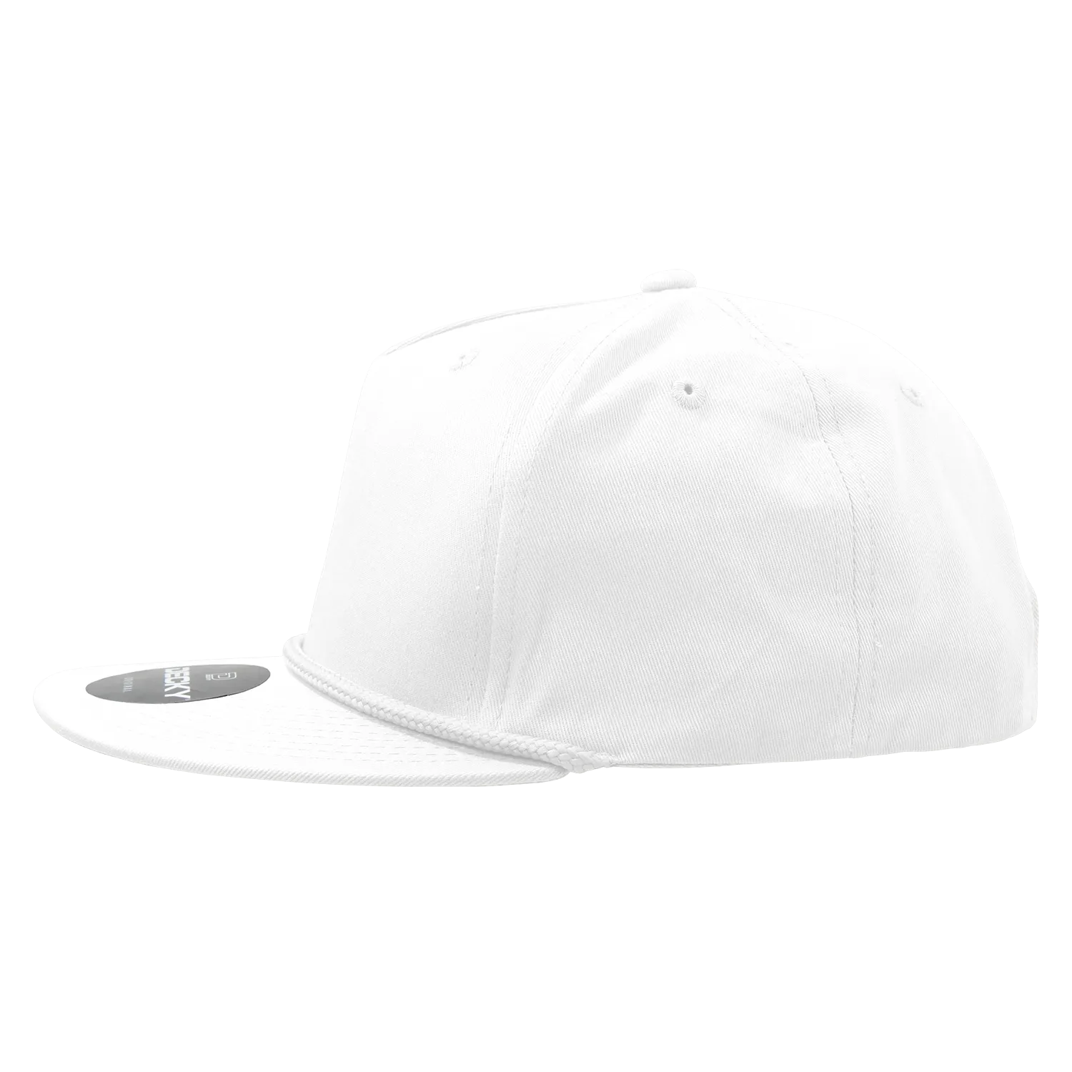 Decky 1041 Classic Flat Bill Golf Hat with Rope, Snapback - Pallet Pricing