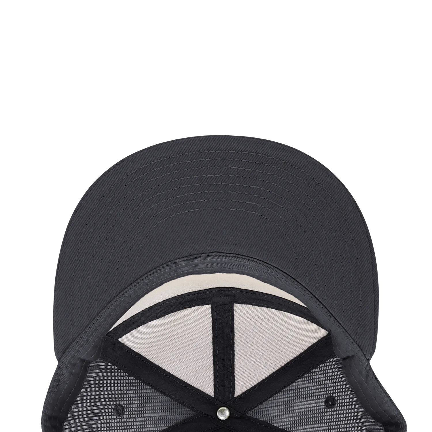 Decky 1133 7 Panel High Profile Structured Cotton Blend Trucker Hat