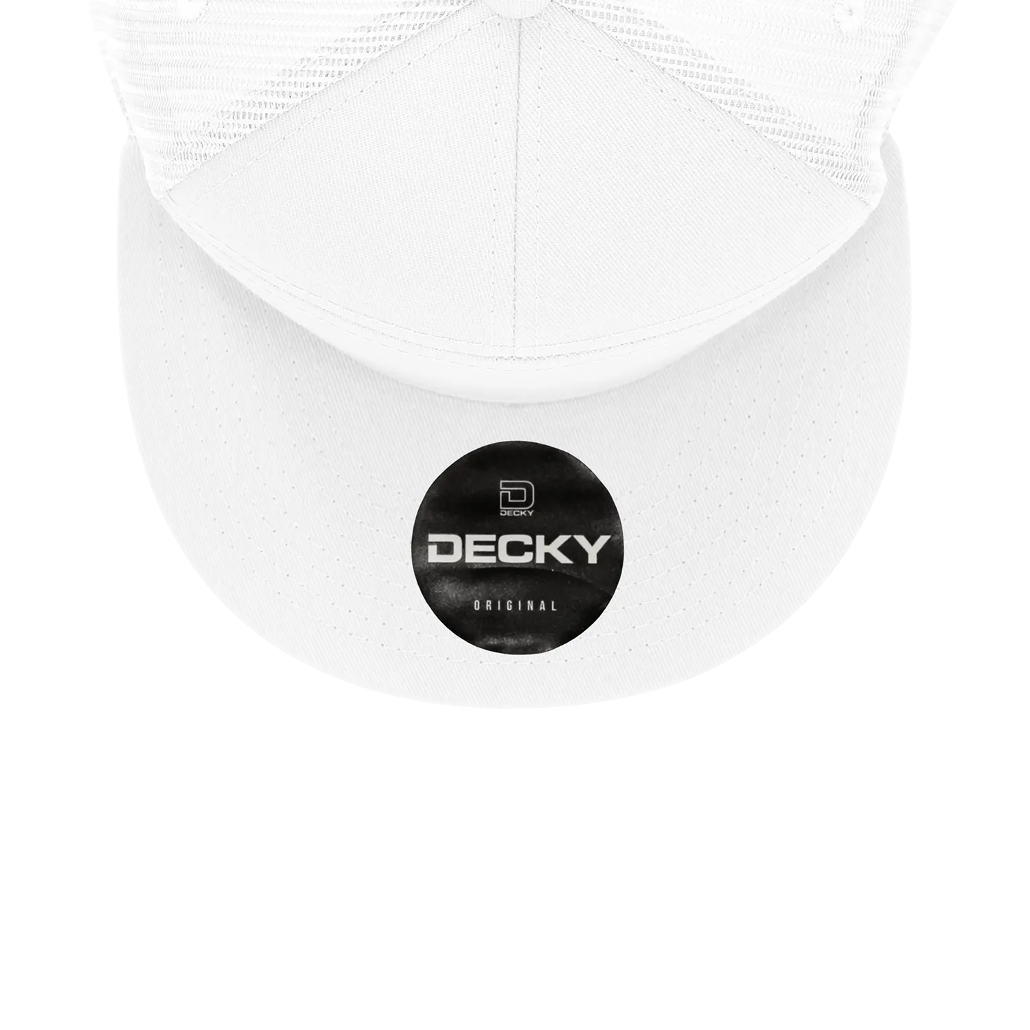 Decky 1133 7 Panel High Profile Structured Cotton Blend Trucker Hat