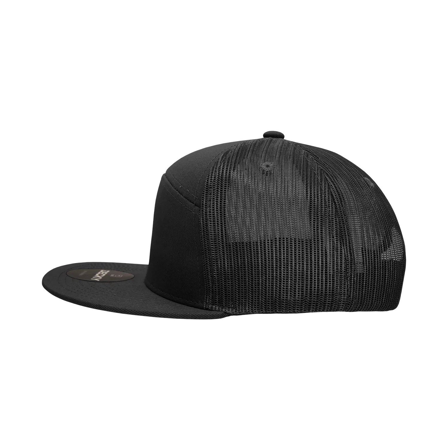 Decky 1133 7 Panel High Profile Structured Cotton Blend Trucker Hat