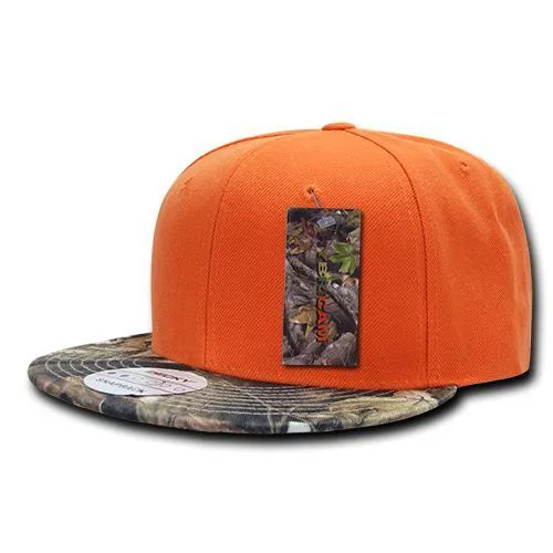 Decky 390 Hybricam Camo Bill Flatbill Snapback Hat