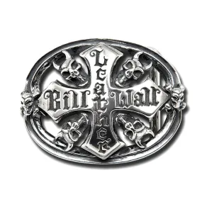 Demon Skull BWL Logo Belt Buckle