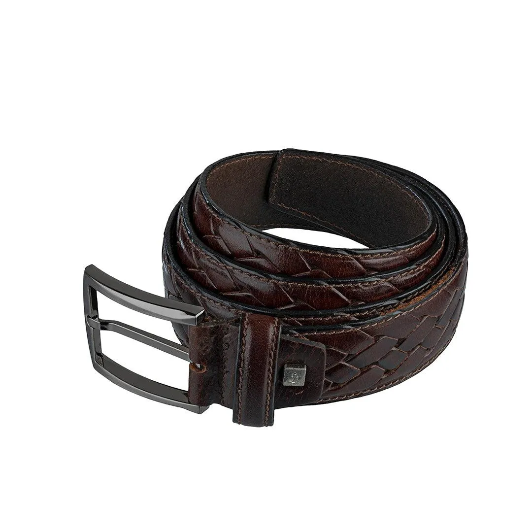 Donald Caual Belt | 100% GENUINE LEATHER | LIFETIME WARRANTY | COLOR: Brown