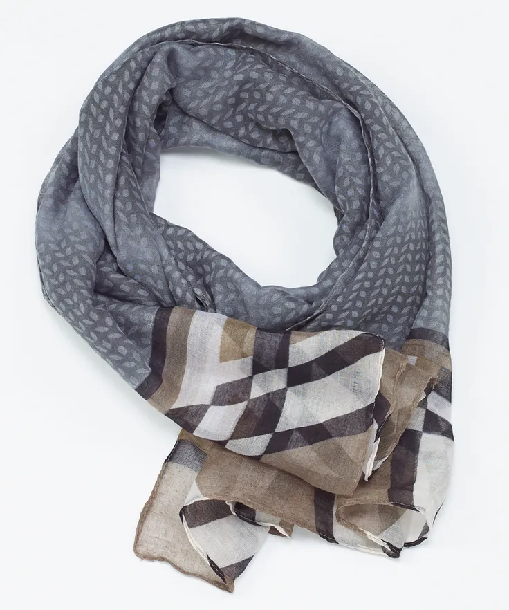 Geo Oblong Scarf