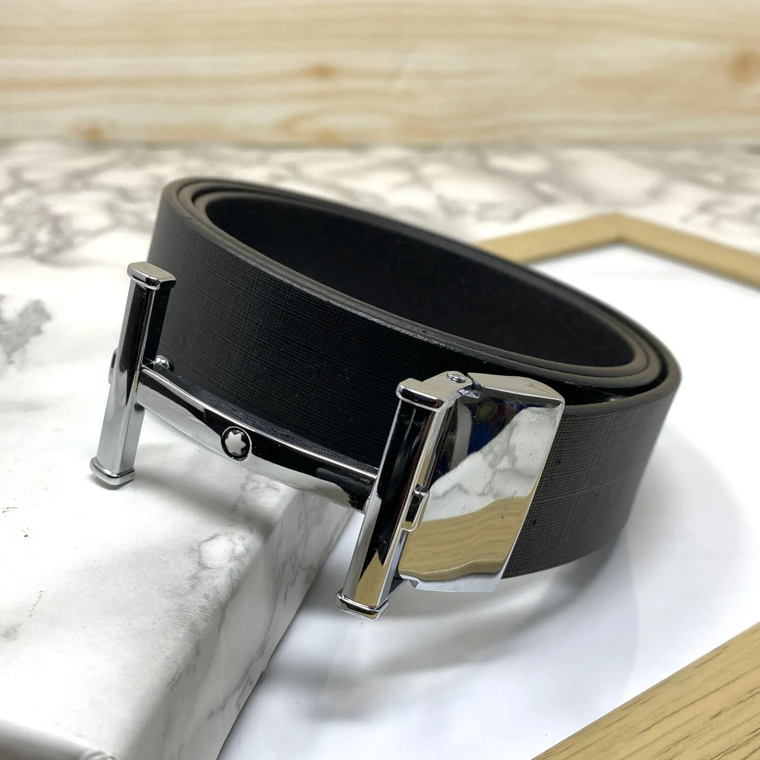 H-Point Premium Quality Leather Strap Belt-JonasParamount