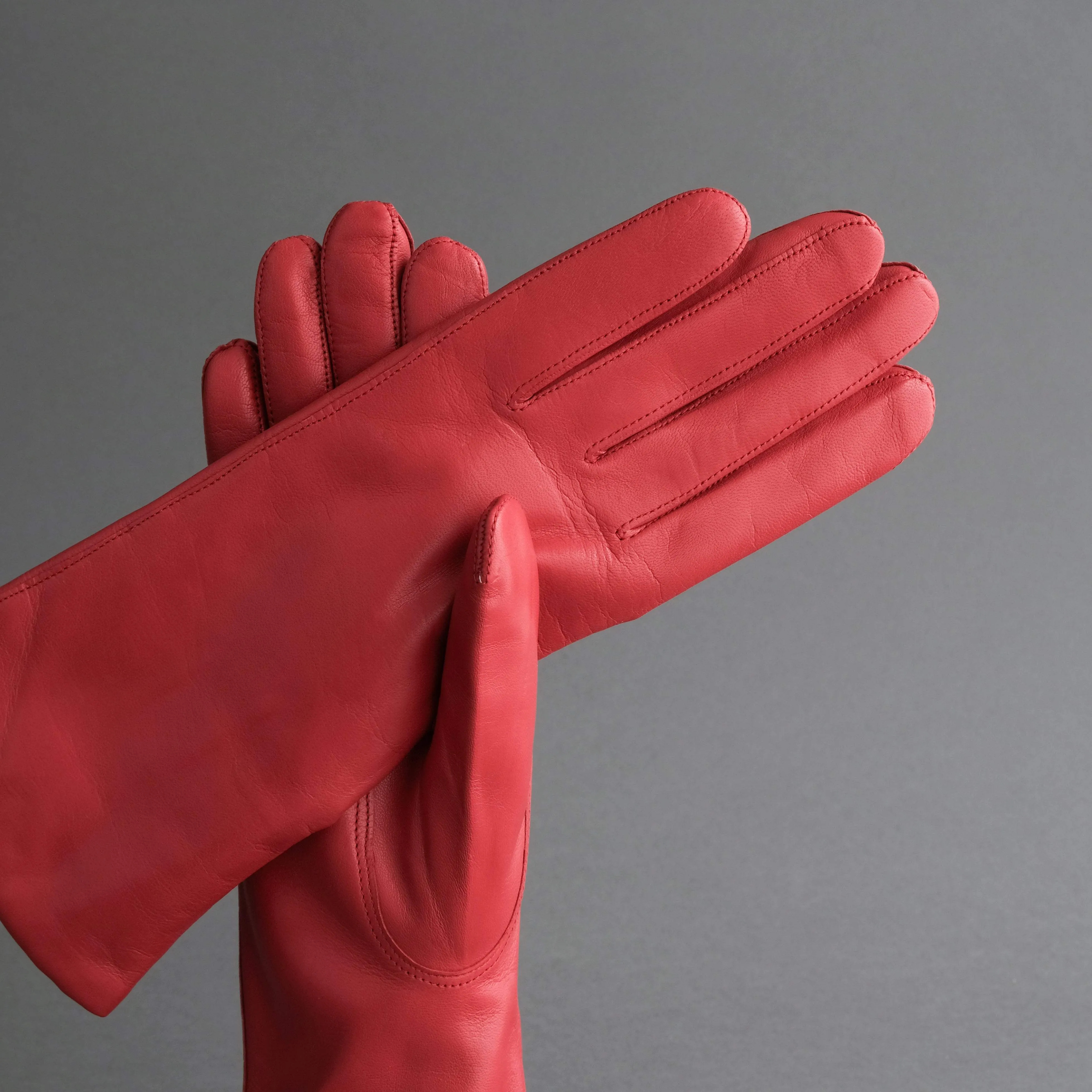 Ladies Gloves from Hair Sheep Nappa Lined with Cashmere