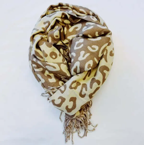 Leopard Pattern Scarf