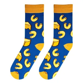 Mac N Cheese - Mens Crew Socks