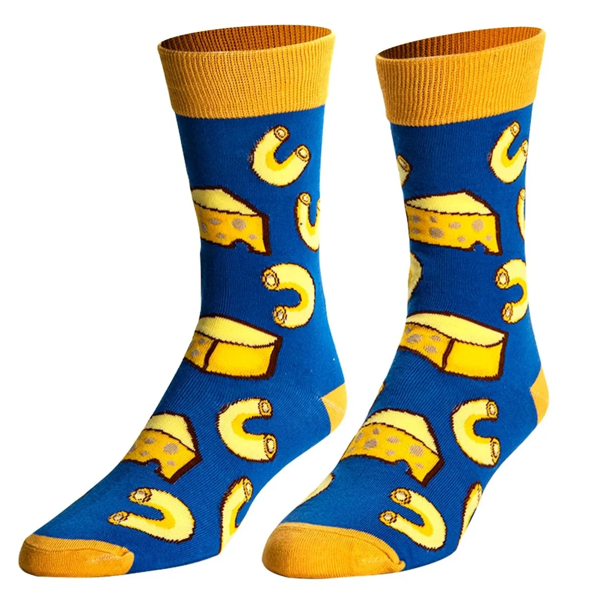 Mac N Cheese - Mens Crew Socks