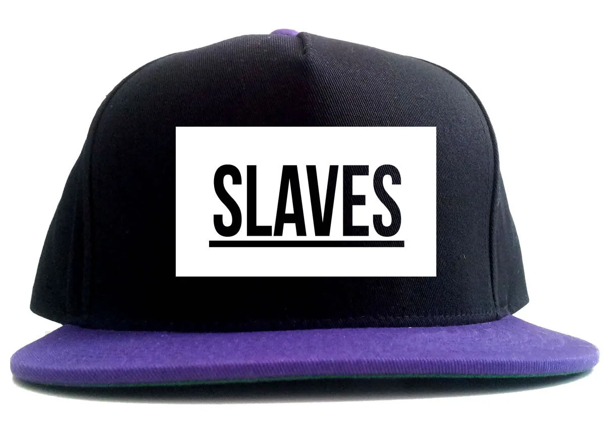 New Slaves 2 Tone Snapback Hat