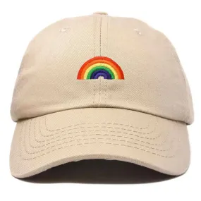 Rainbow Embroidered Ball Cap-