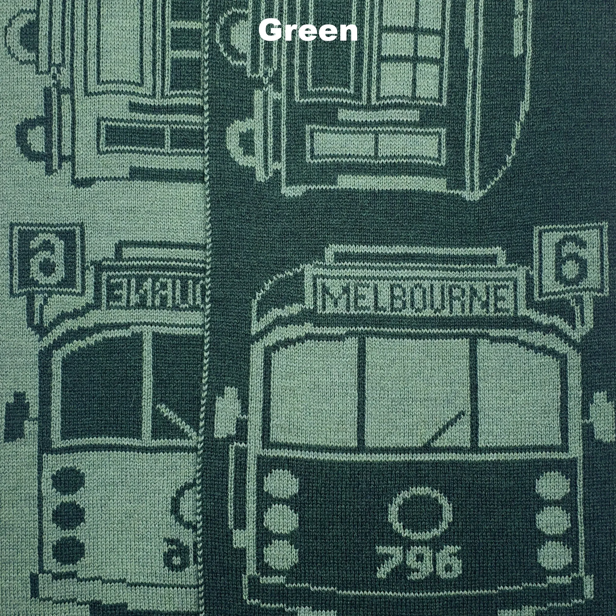 SCARVES - TRAM I AM - EXTRA FINE MERINO WOOL