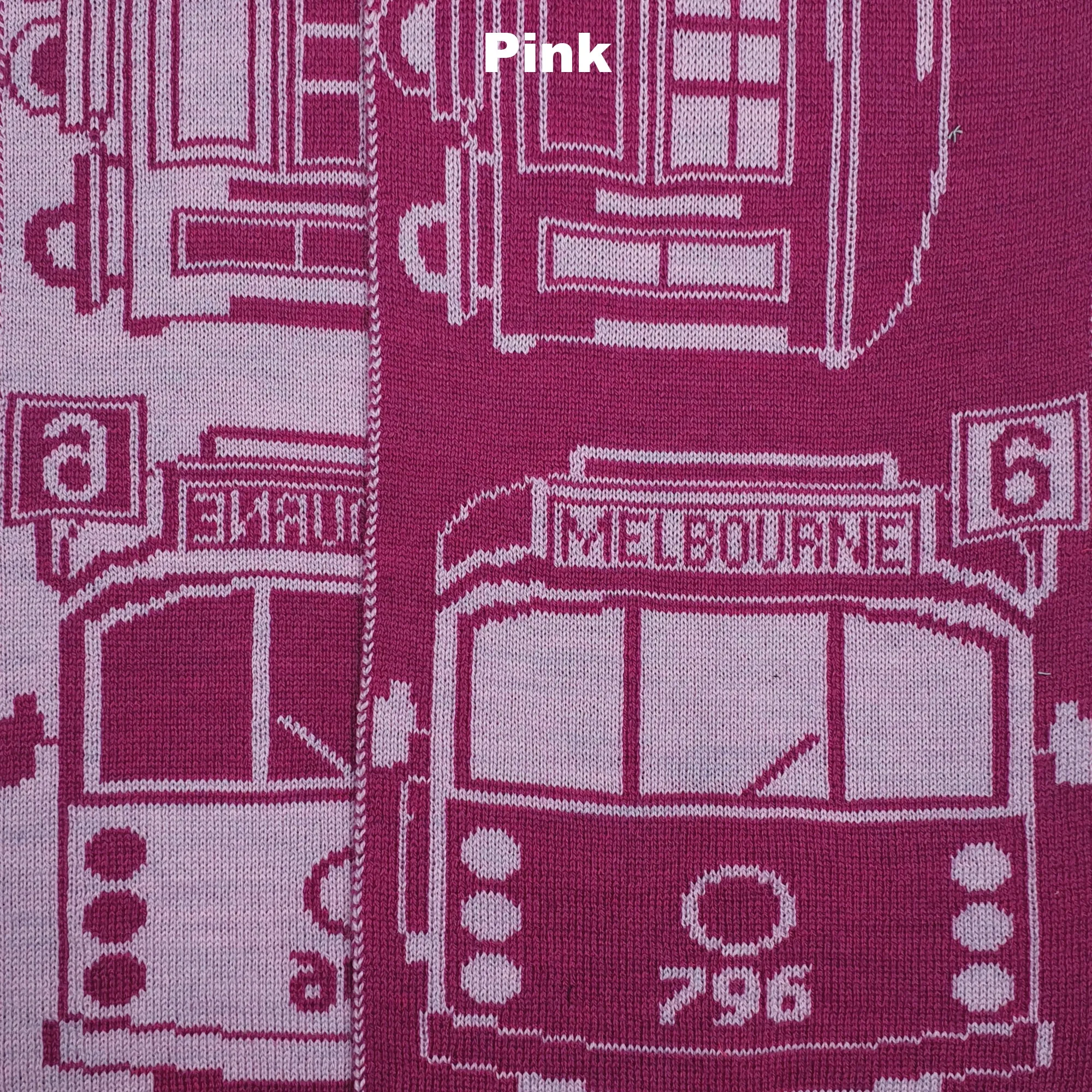 SCARVES - TRAM I AM - EXTRA FINE MERINO WOOL