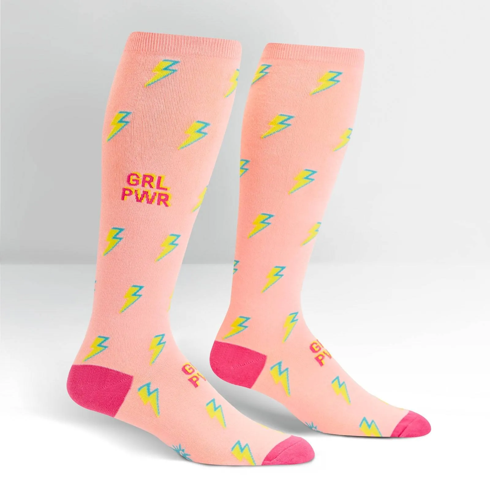 Sock it to me Stretch GRL PWR Knee High Socks