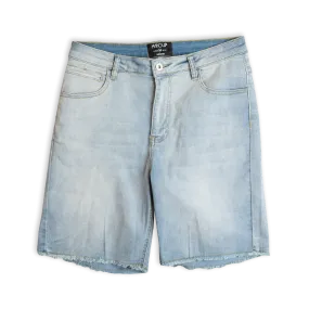 Stretch Jorts - Light Blue