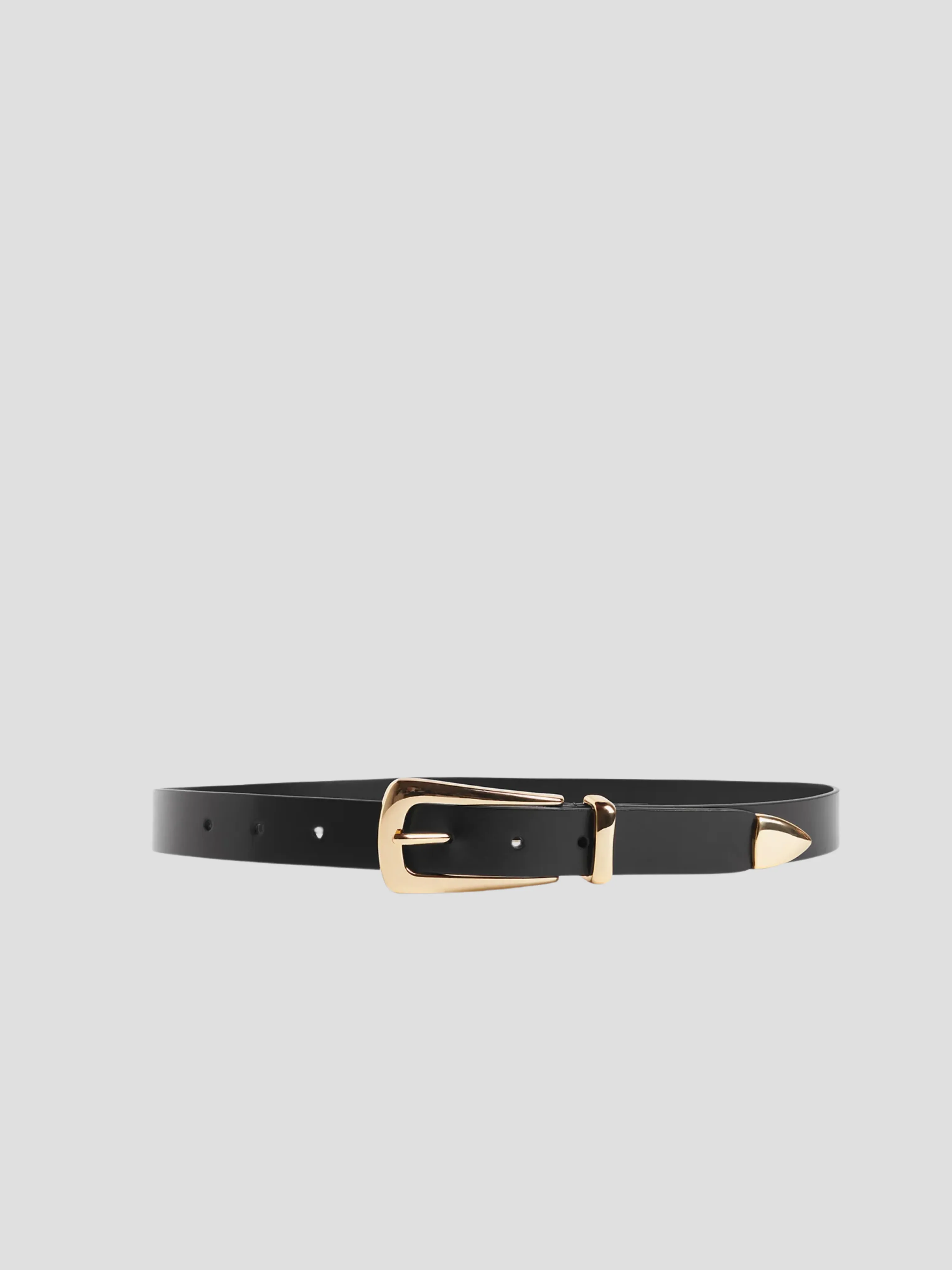 The Statement Belt in Black and Gold